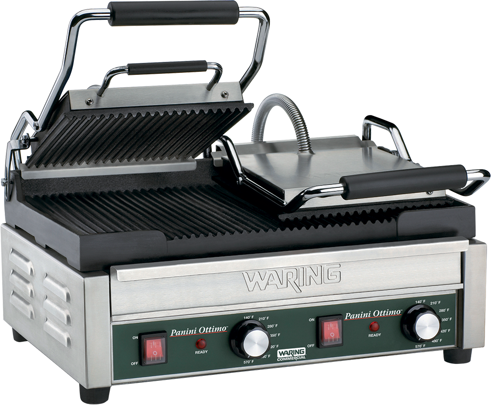 Grill panini double